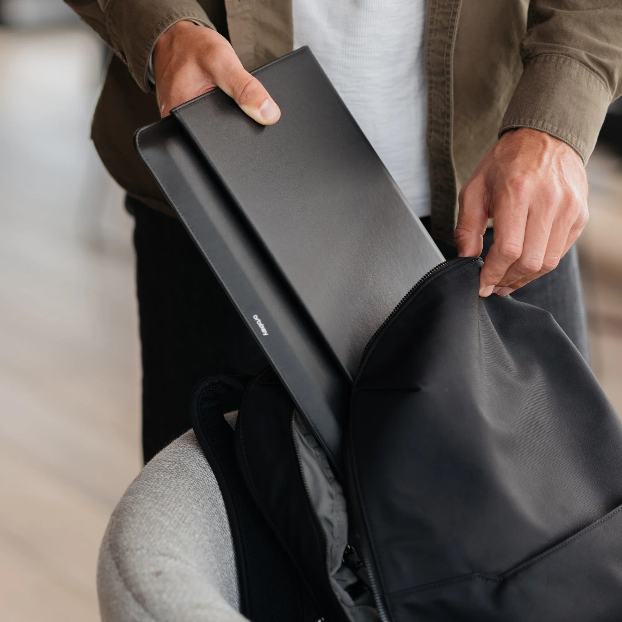 Hybrid Laptop Sleeve - Terracotta - Image 17