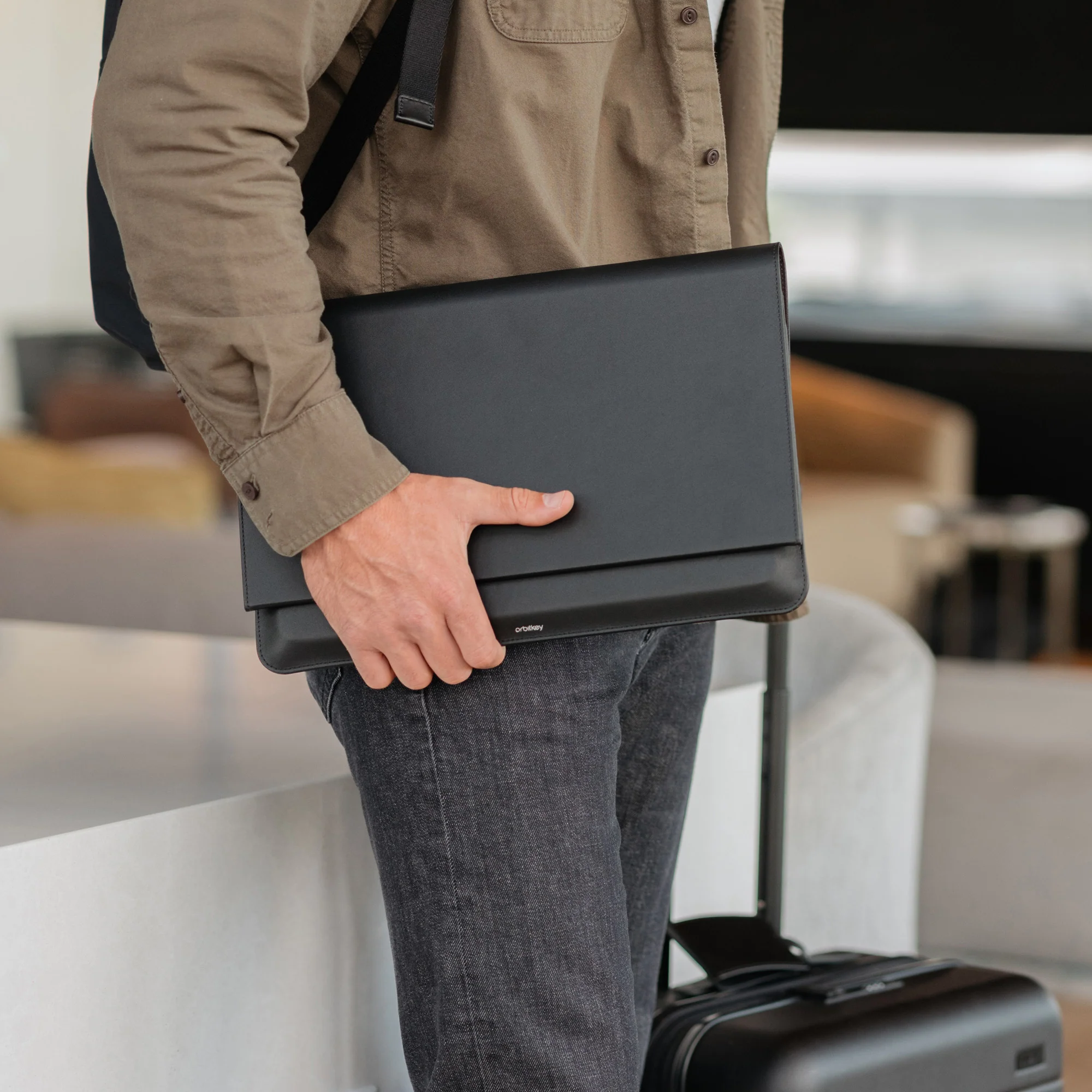 Hybrid Laptop Sleeve - Terracotta - Image 19